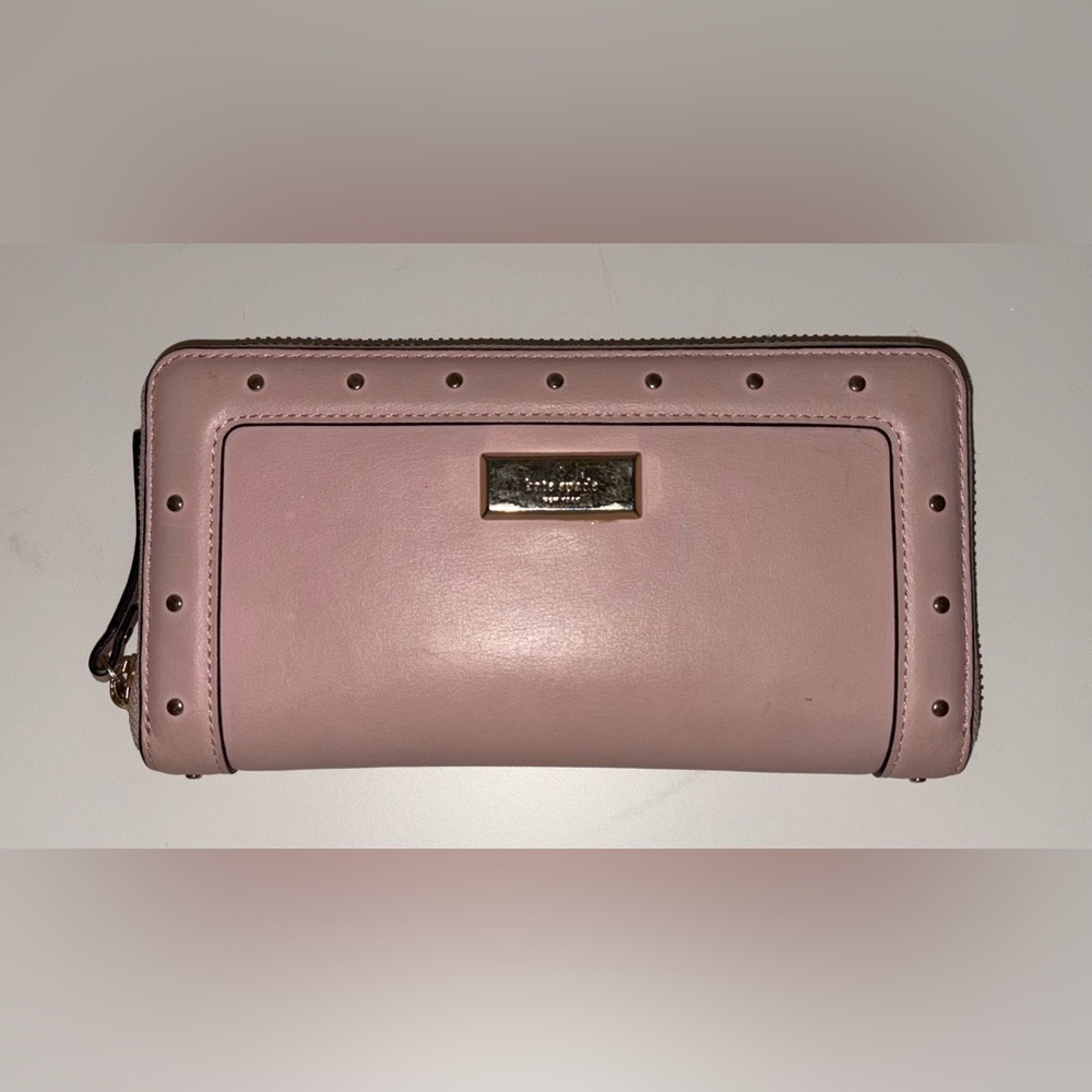 Kate Spade Pink Studded Wallet